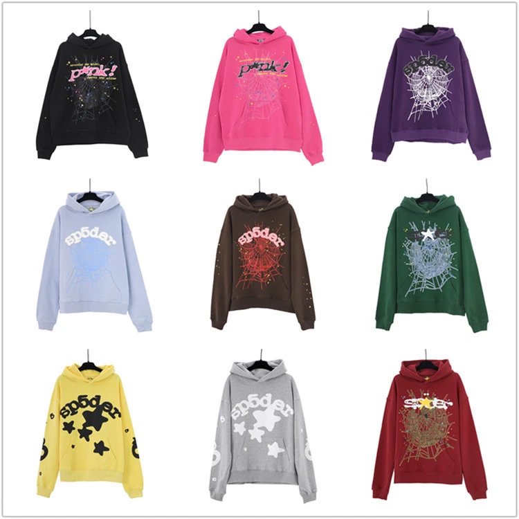 24SS European and American hip-hop unisex hoodie trend (4)