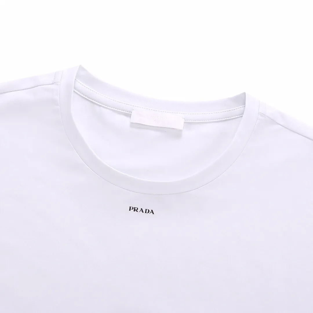 PRADA Logo print t-shirt