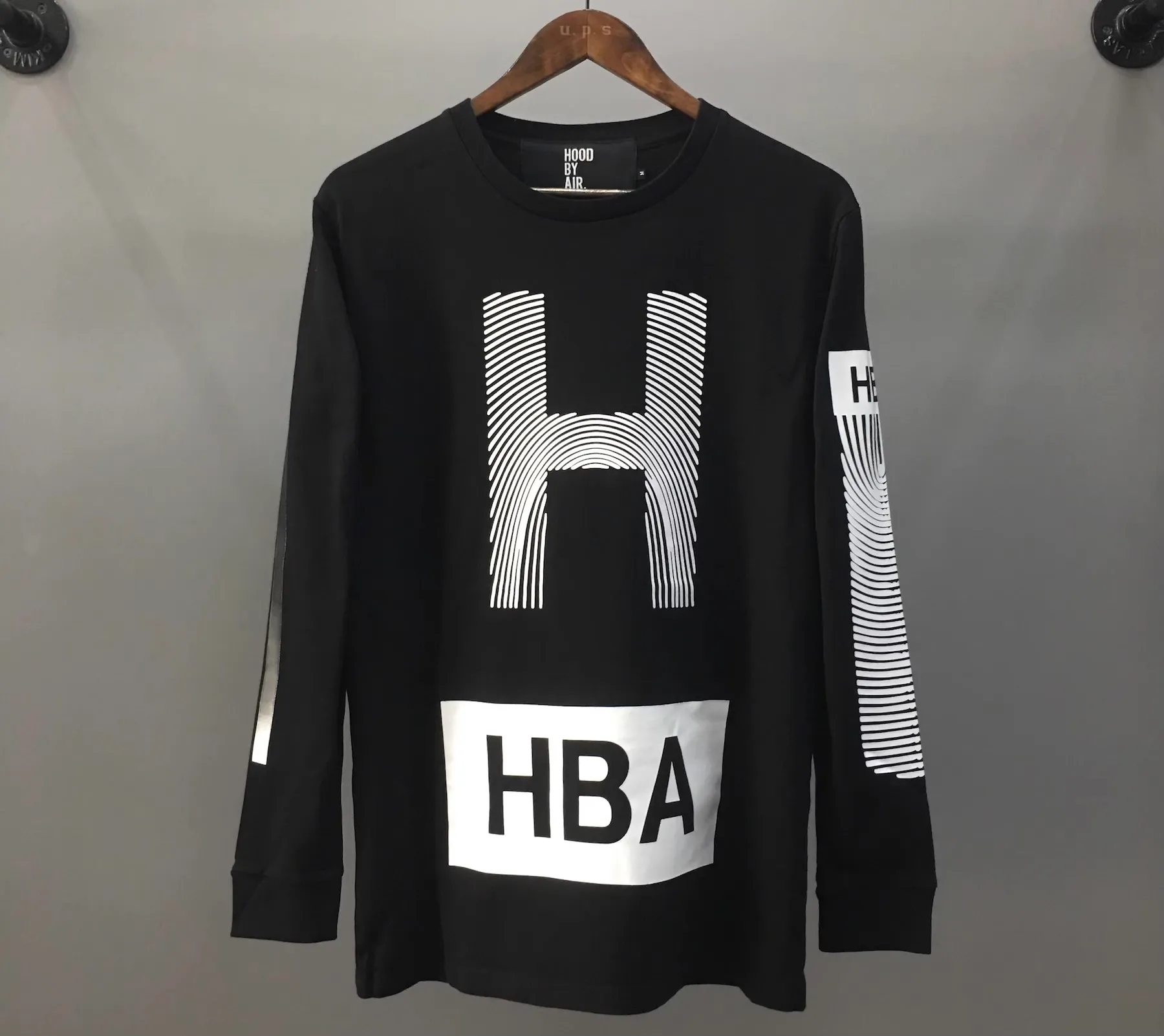 Hood By Air Fingerprint Logo Sweater