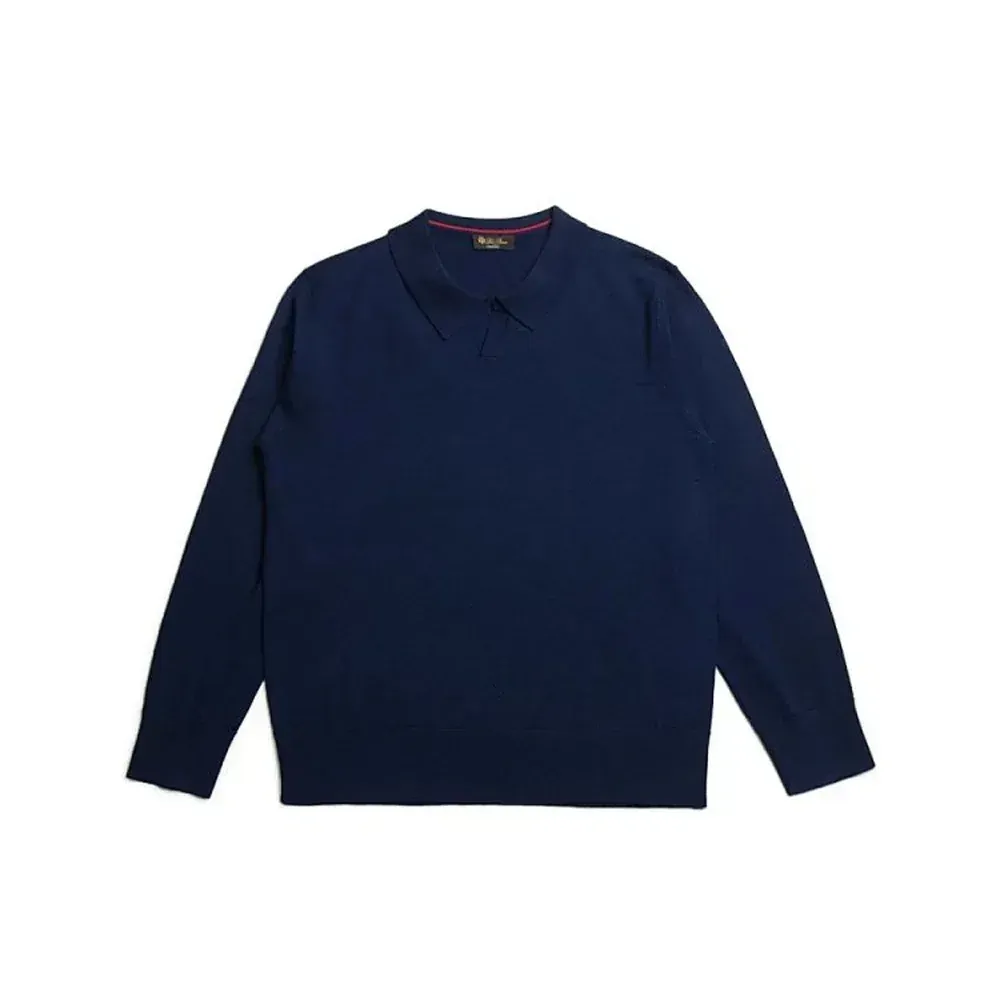 Loro Piana Polo Navy