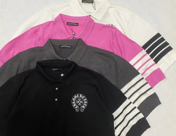 Chrome Hearts Soft Polo Shirt (4+ Colorways)